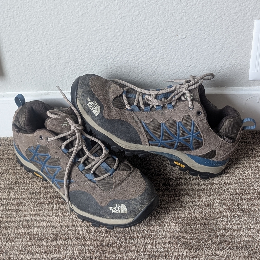 The North Face Women's Brown and Gray Shoes